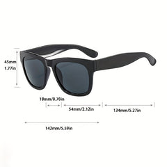 Square Sunglasses For Women Men Casual Anti Glare UV400