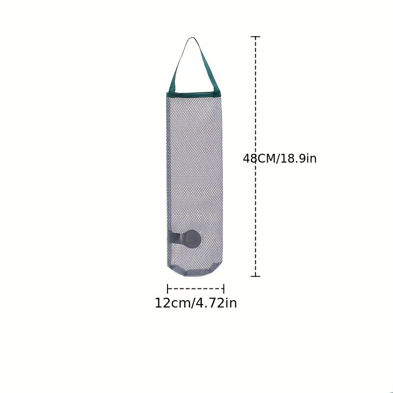 Hanging Mesh Bag for Kitchen Storage of Vegetables and Fruits