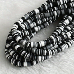 7mm Soft Ceramic Beads for Bracelets Necklaces Mixed Women's Accessories