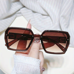 Large Square Sunglasses UV400 Sun Shades Driving Beach Travel