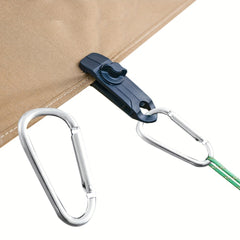 10pcs Tarpaulin Clips Awning Tent Clamp Canopy Lashing Buckle Grip Windproof