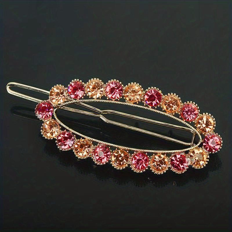 Rhinestone Hair Clip Side Clip Bangs Clip Hair Accessories Jewelry