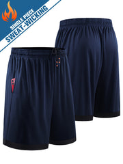 Men's Comfy Sport Shorts Quick Dry Moisture Wicking Mid Stretch Breathable