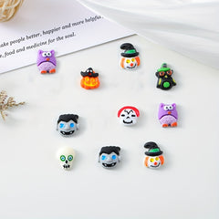 40pcs Halloween Push Pins Pumpkin Ghost Decoration Cork Board Photo Wall School