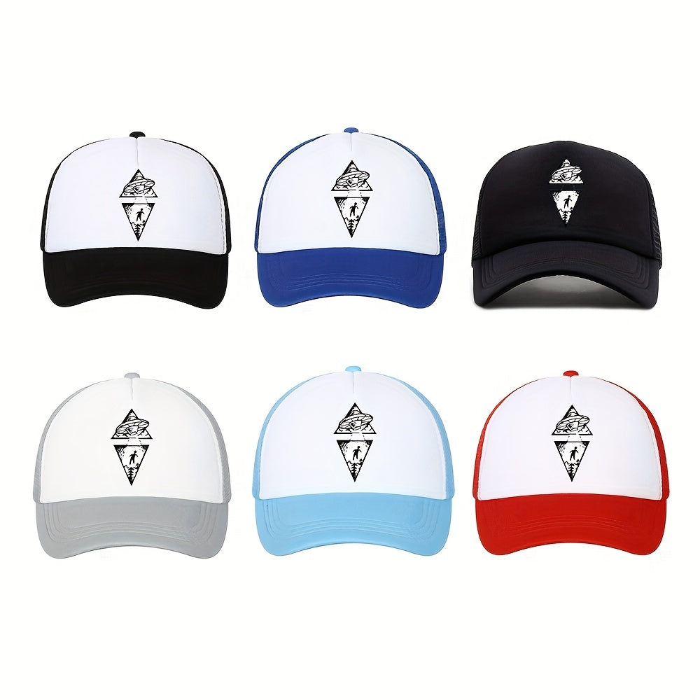 Unisex Adjustable Baseball Cap with Embroidery for Outdoor Sport