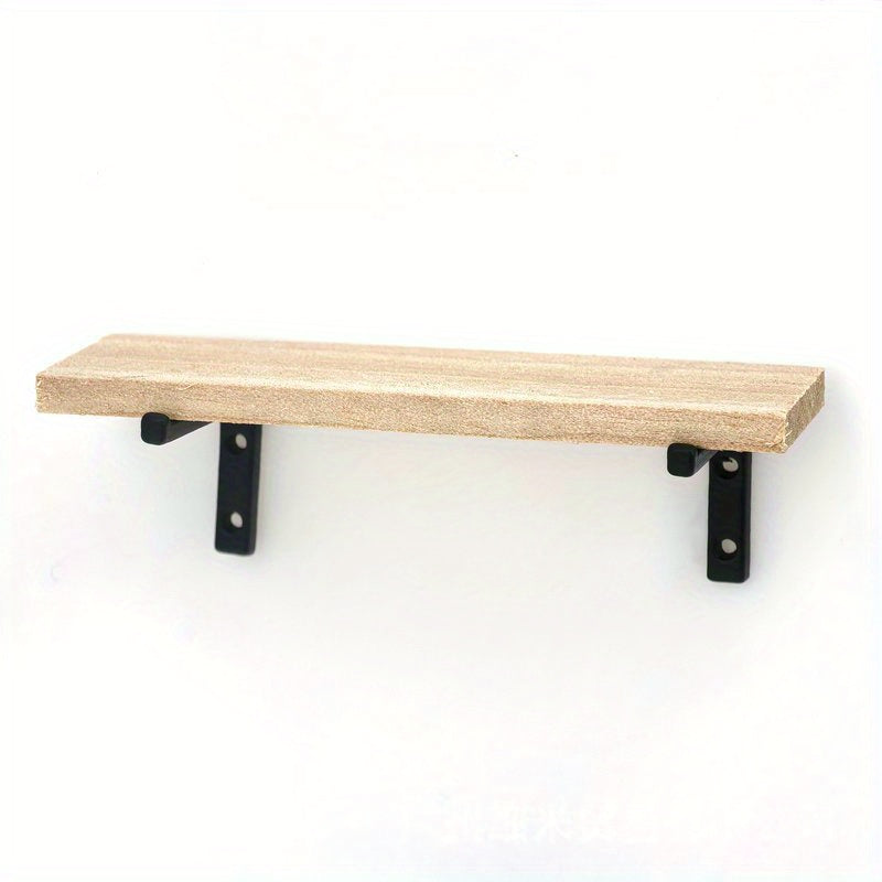 1:12 Dollhouse Wall Shelf Mini L Shaped Rack Right Angle Storage