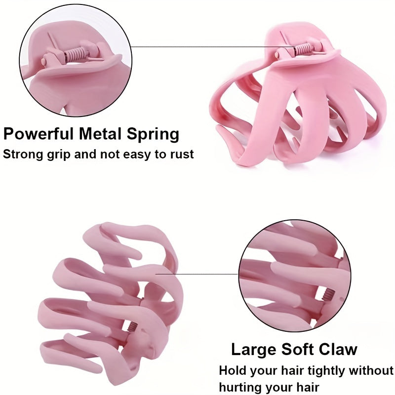 Mini Matte Shark Claw Hair Clip for Women