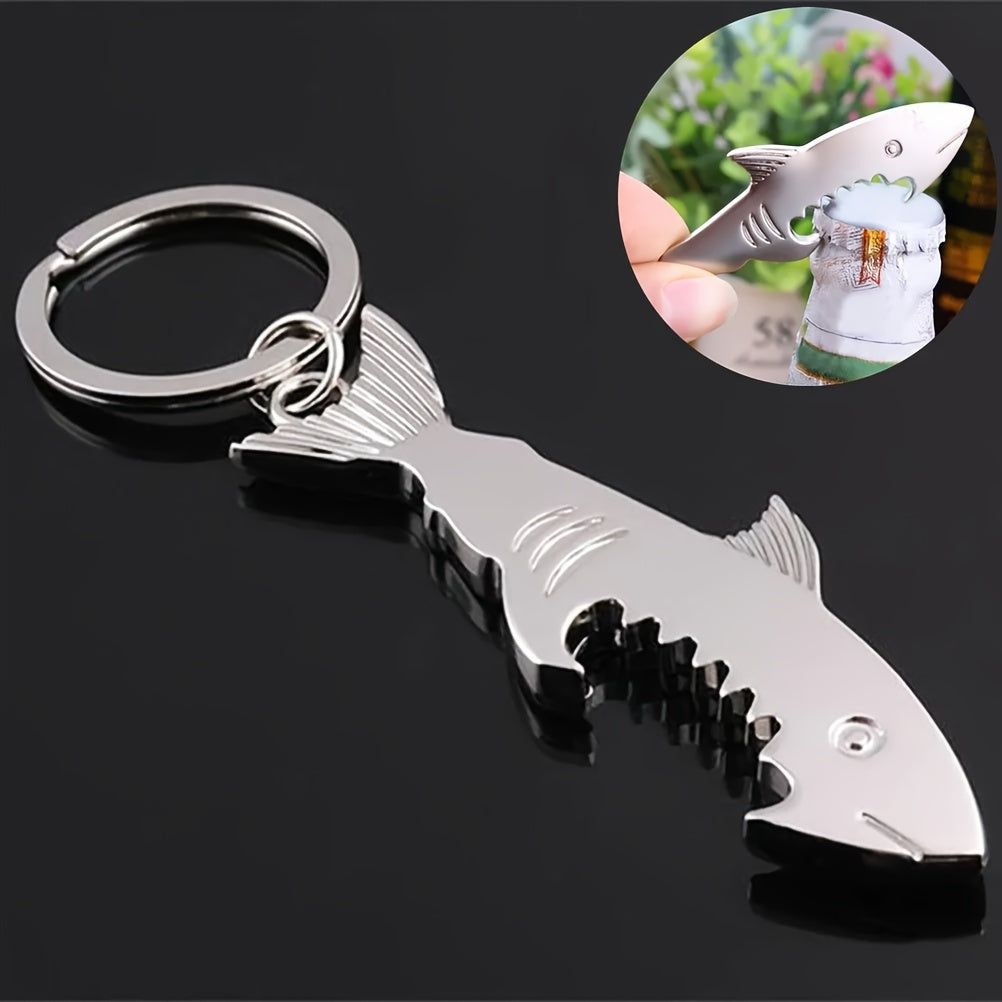 Shark Keychain Bottle Opener Fish Beer Keychain Charm