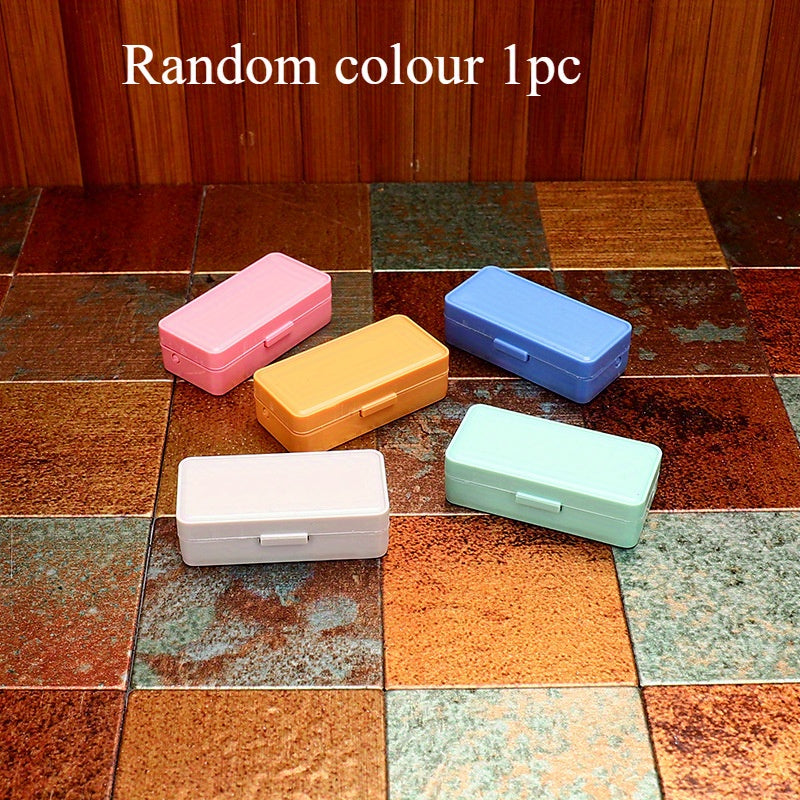 Mini Dollhouse Pencil Case Double Layer Stationery Box