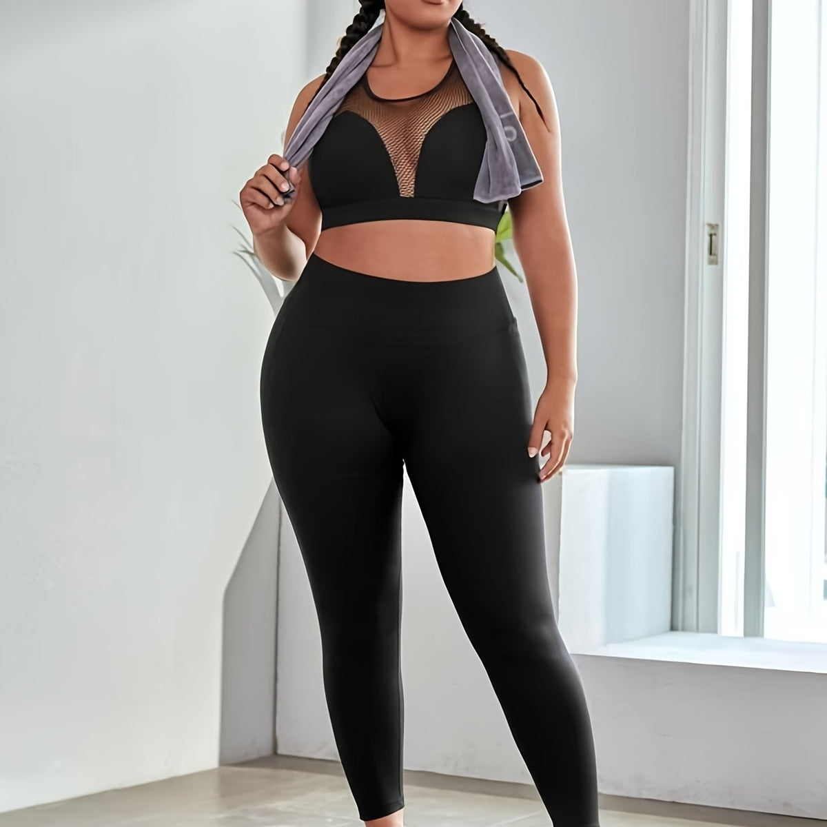  High Rise Sports Leggings Women's Yoga Training Leggings