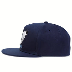 Diamond Embroidery Snapback Hat Unisex Baseball Cap