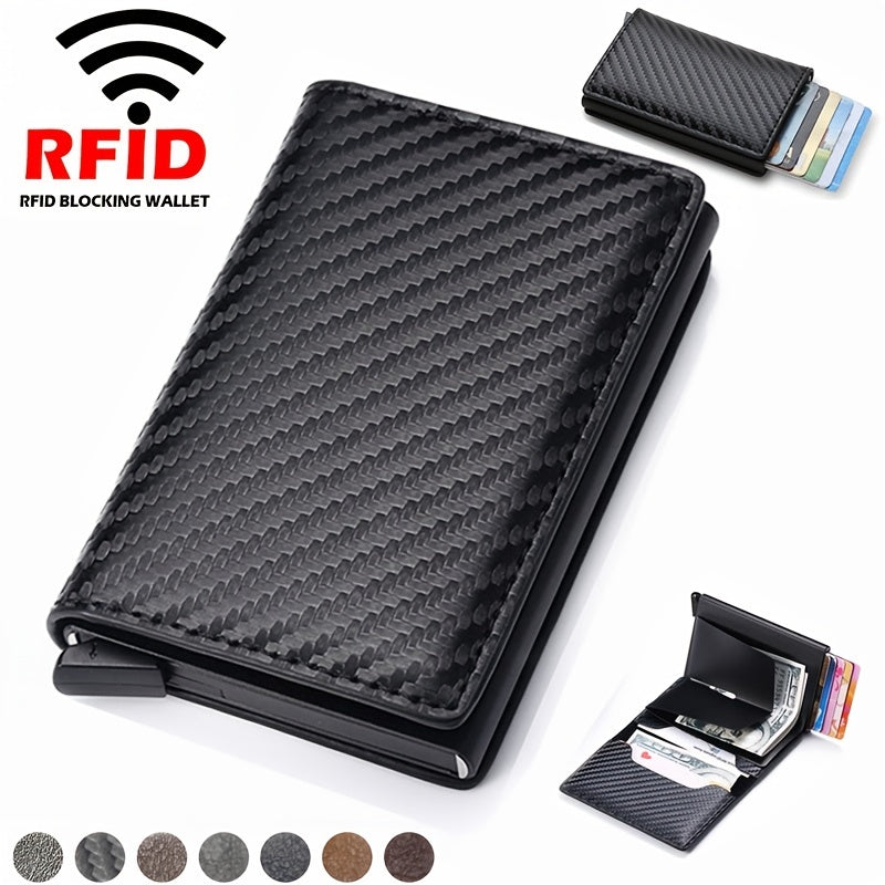 Smart Anti Theft Casual Mini Aluminum Alloy Men's Wallet