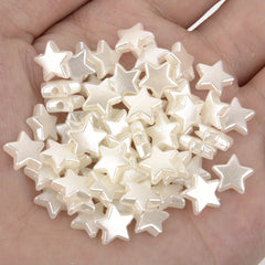 50pcs 8mm Star Acrylic Spacer Beads Jewelry Making DIY Bracelet Necklace