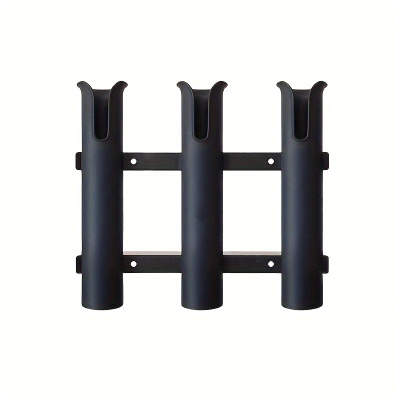Triple Tube PVC Fishing Rod Holder for Boats and Kayaks