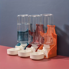 Pet Automatic Water Dispenser Rabbit Water Bowl Hanging Bunny Water Dispenser