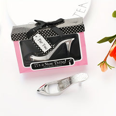 High Heel Shape Metal Bottle Opener Bar Household Tool Wedding Party Favor Gift