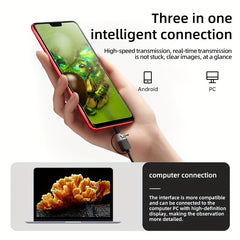 Portable Digital Microscope Camera for Laptop Insect Skin Plant Observation