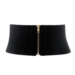 Womens Wide Elastic Waist Belt Cinch Belt Stretch Waistband
