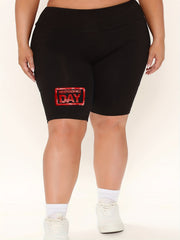  Independence Biker Shorts High Rise Casual