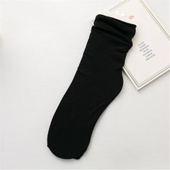Summer Thin Casual Pile Socks for Women