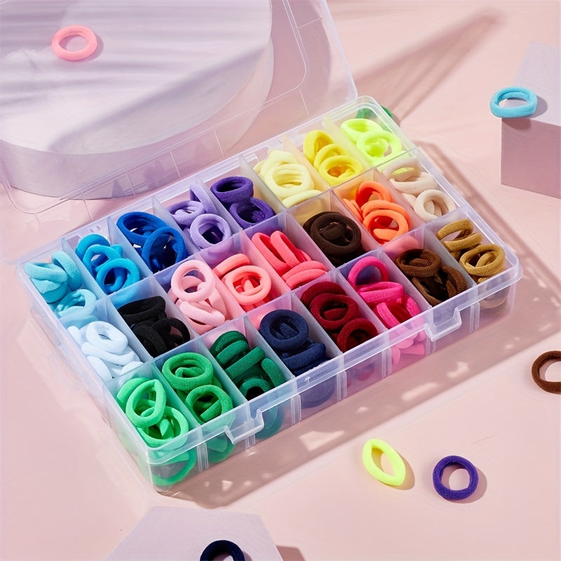 240pcs Small Rubber Band Hair Rings Elastic Hair Accessories for Kids