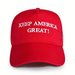 Flag Embroidery Baseball Cap Couple Sun Hat