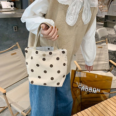 Corduroy Handbag Satchel Bag Lightweight