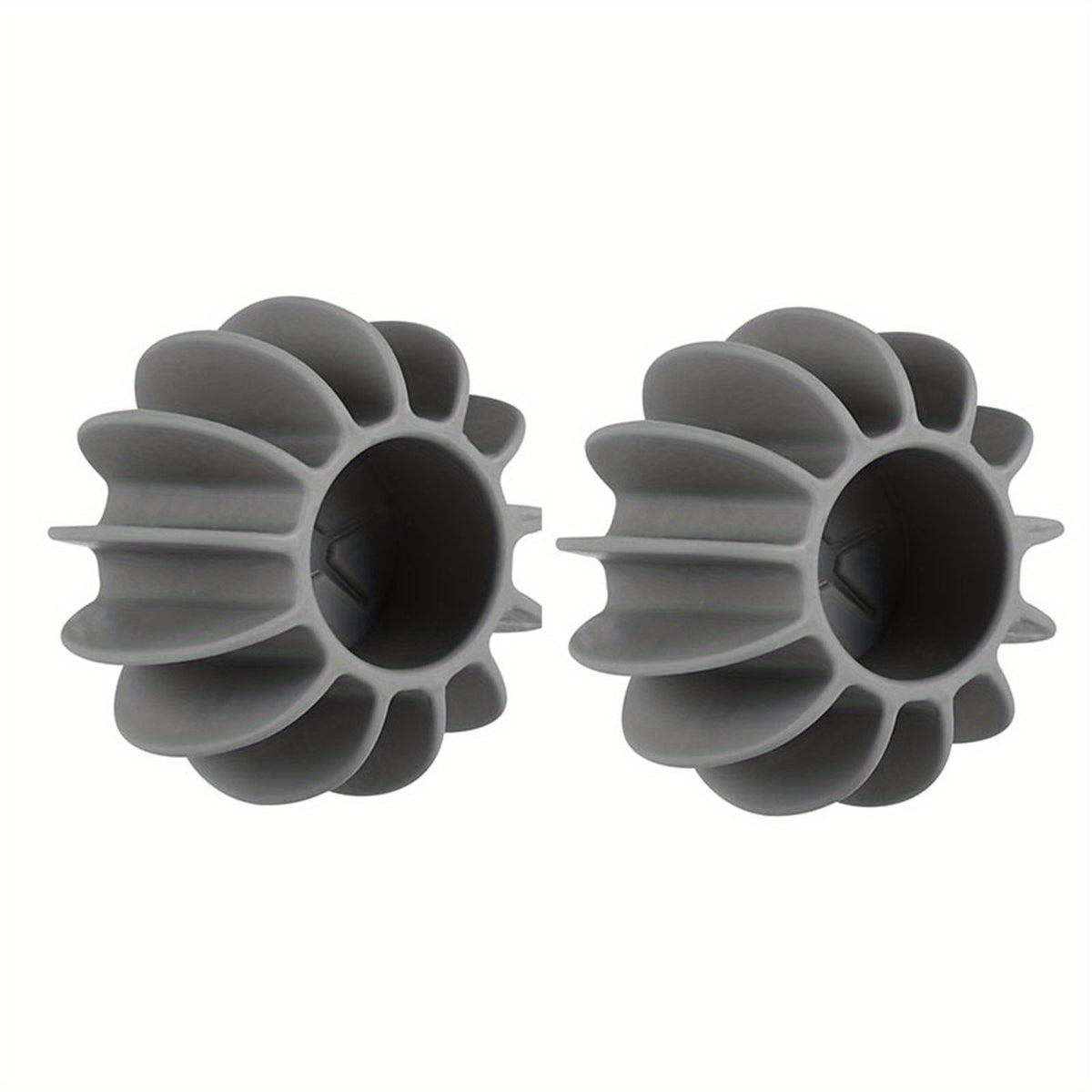 2pcs Silicone Laundry Balls Clothes & Pet Hair Removal