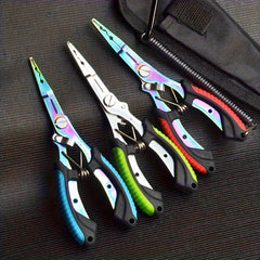 Stainless Steel Fishing Pliers & Gripper Hook Remover Line Cutter