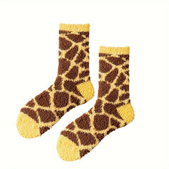 Soft Plush Mid Tube Socks Women's Stockings