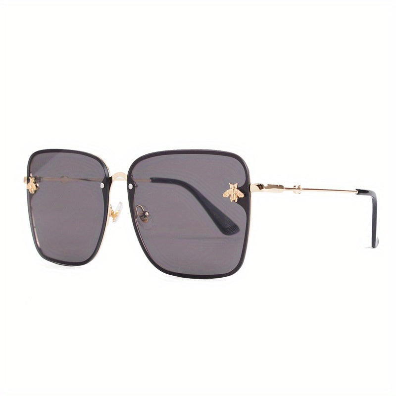Vintage Rimless Metal Glasses For Men