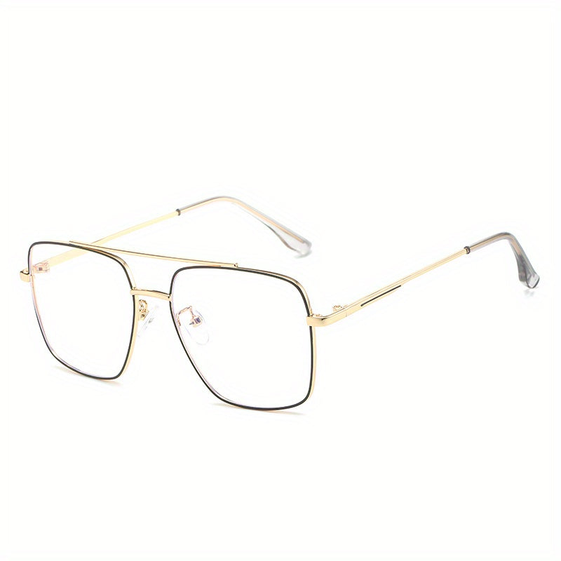 Clear Lens Glasses for Students Metal Nearsighted Spectacles