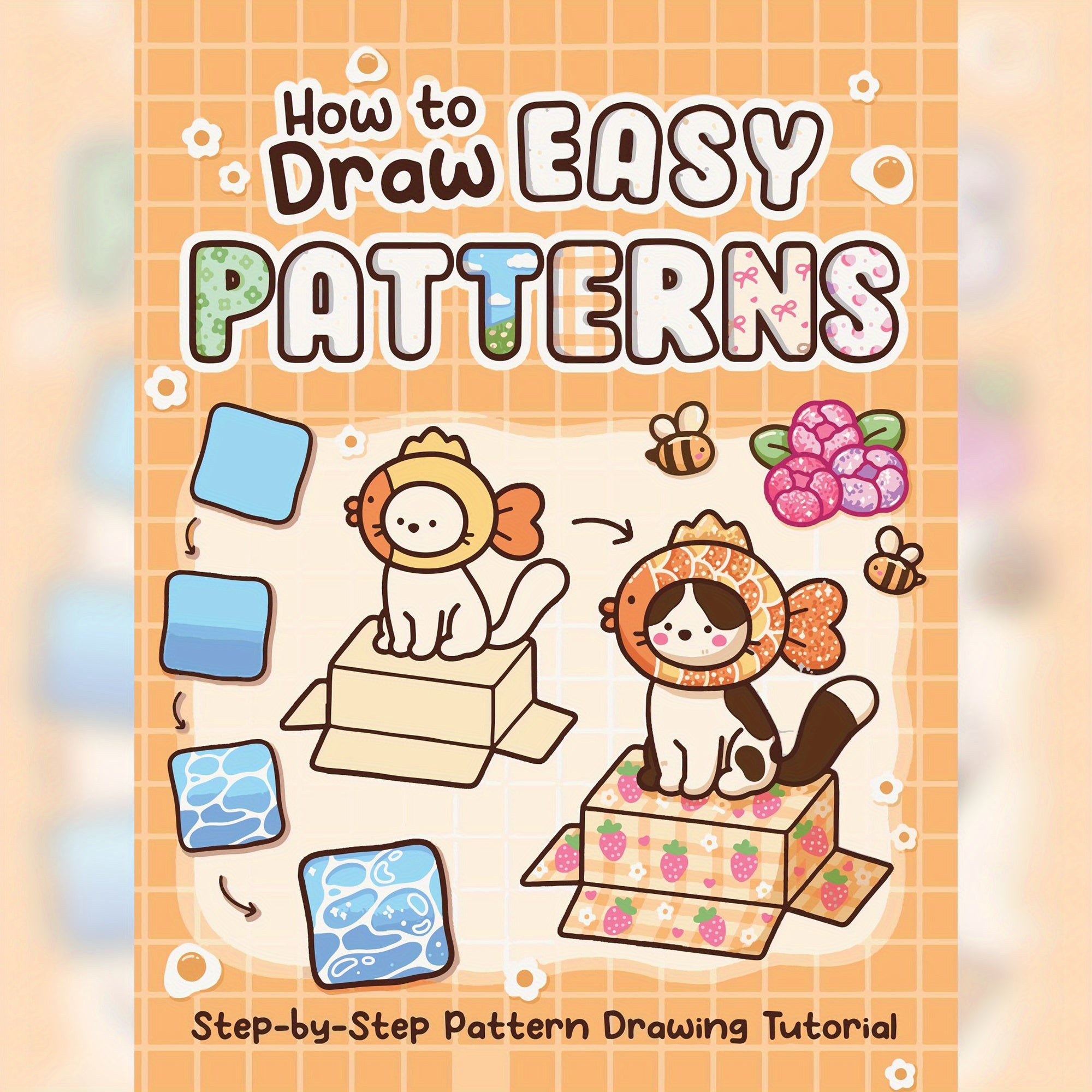 Pattern Coloring Book Floral Designs Clear Lines Perfect Gift for Christmas