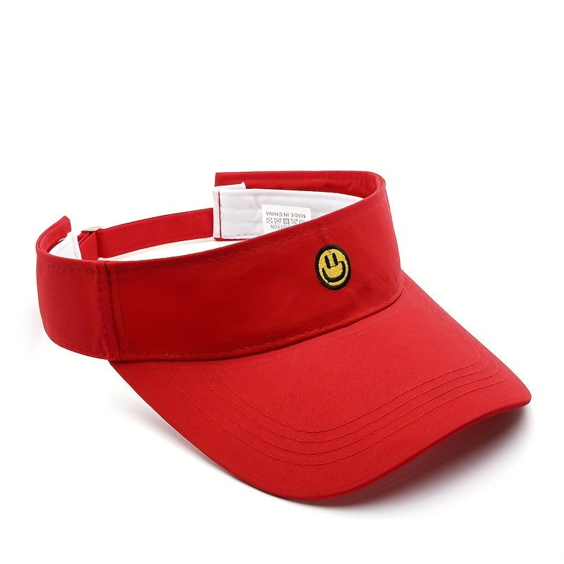 Top Hat Female Retro Happy Face Baseball Cap Outdoor Sun Hat