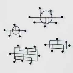 Scandinavian Geometric Metal Wall Hooks