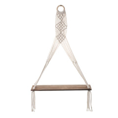 Macrame Wall Hanging Plant Decor Rope Boho Shelving