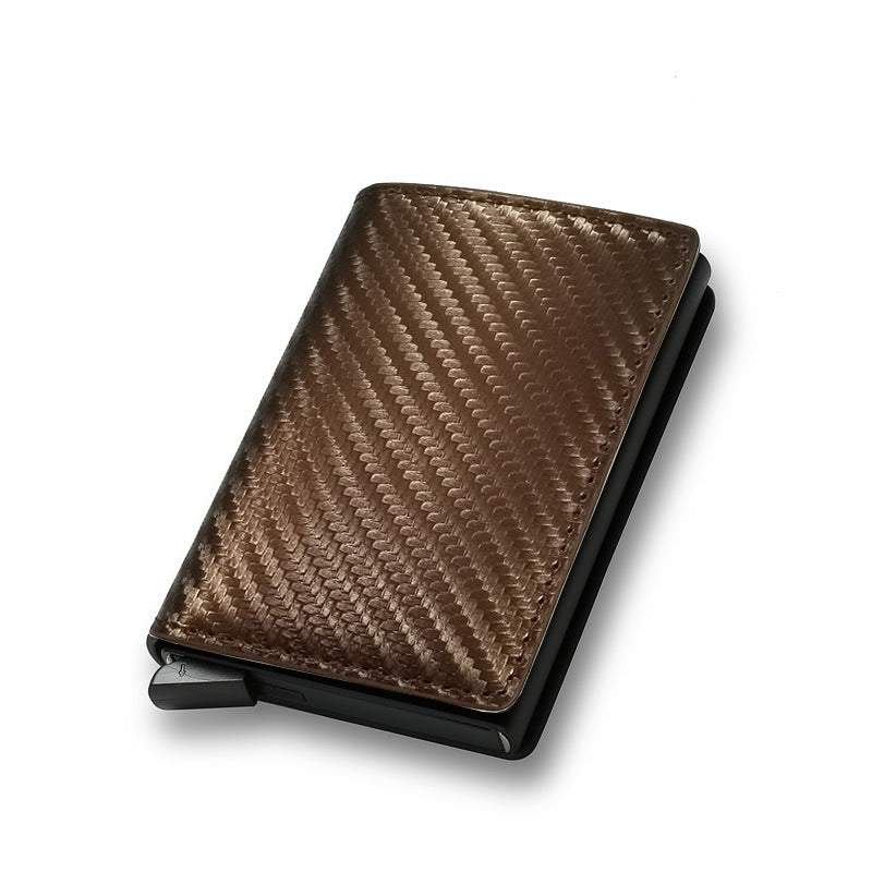 Smart Anti Theft Casual Mini Aluminum Alloy Men's Wallet