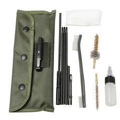 10pcs Steel Wire & Nylon Bristle Brush Set for Rifles, Pistols, Shotguns