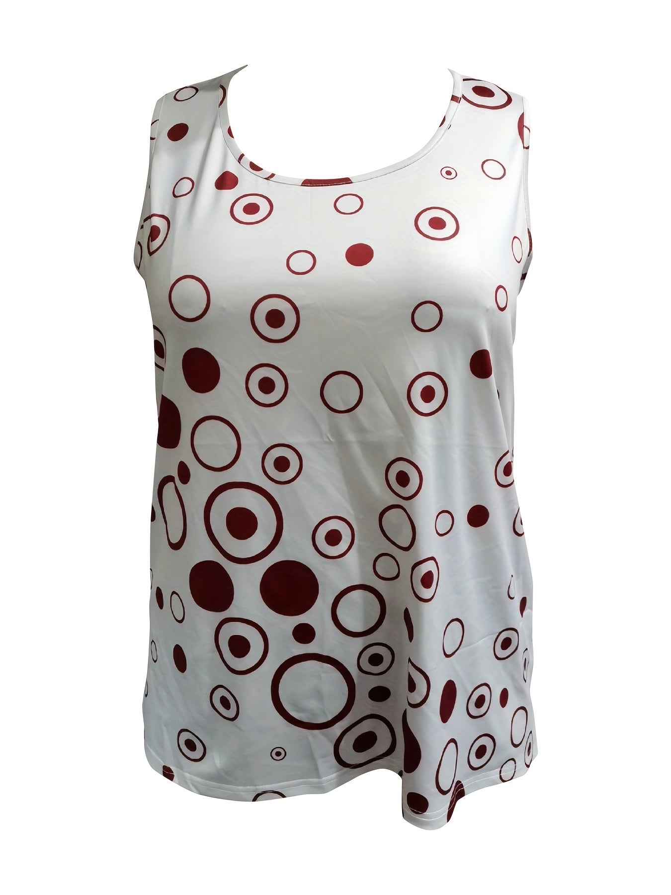  Dot Print Tank Top & Pants Set