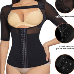 Front Buckle Shaping Tops Tummy Control Slimmer Top