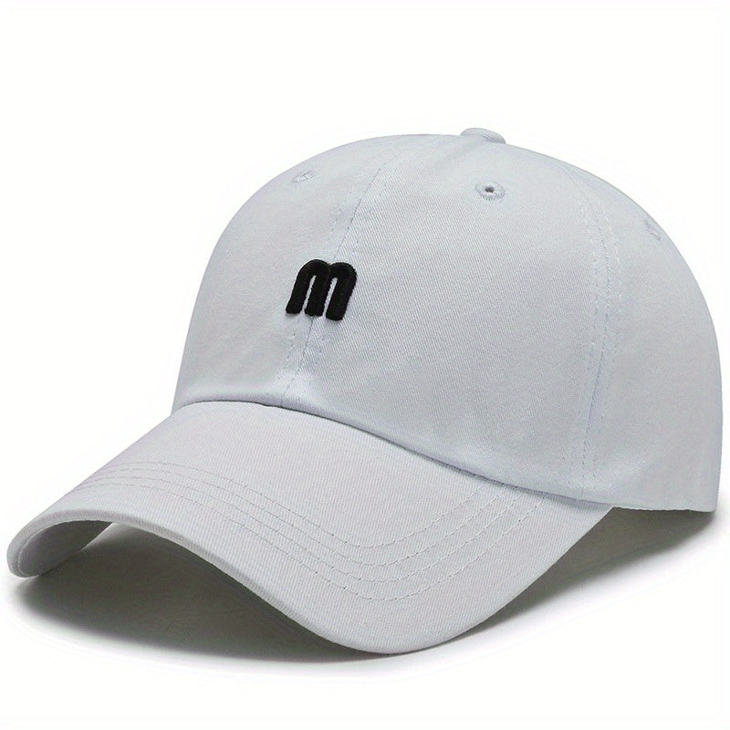 3D Embroidery Baseball Cap Candy Cotton Dad Hats