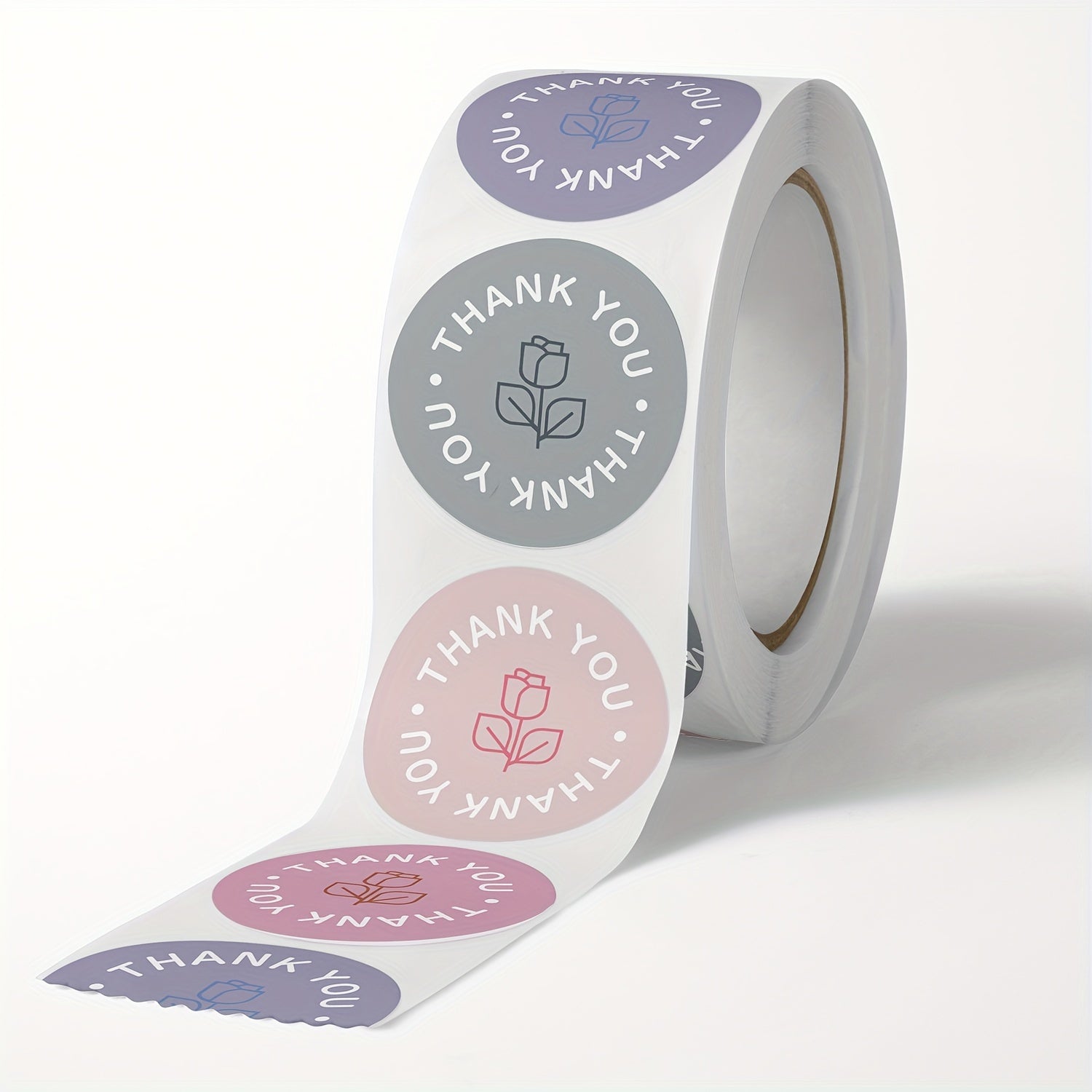 500 Thanksgiving Decorative Thank You Stickers