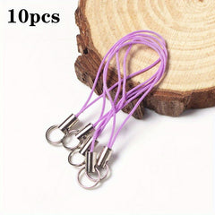 10pcs DIY Jewelry Accessory Lanyard for Mobile Phone and Keys