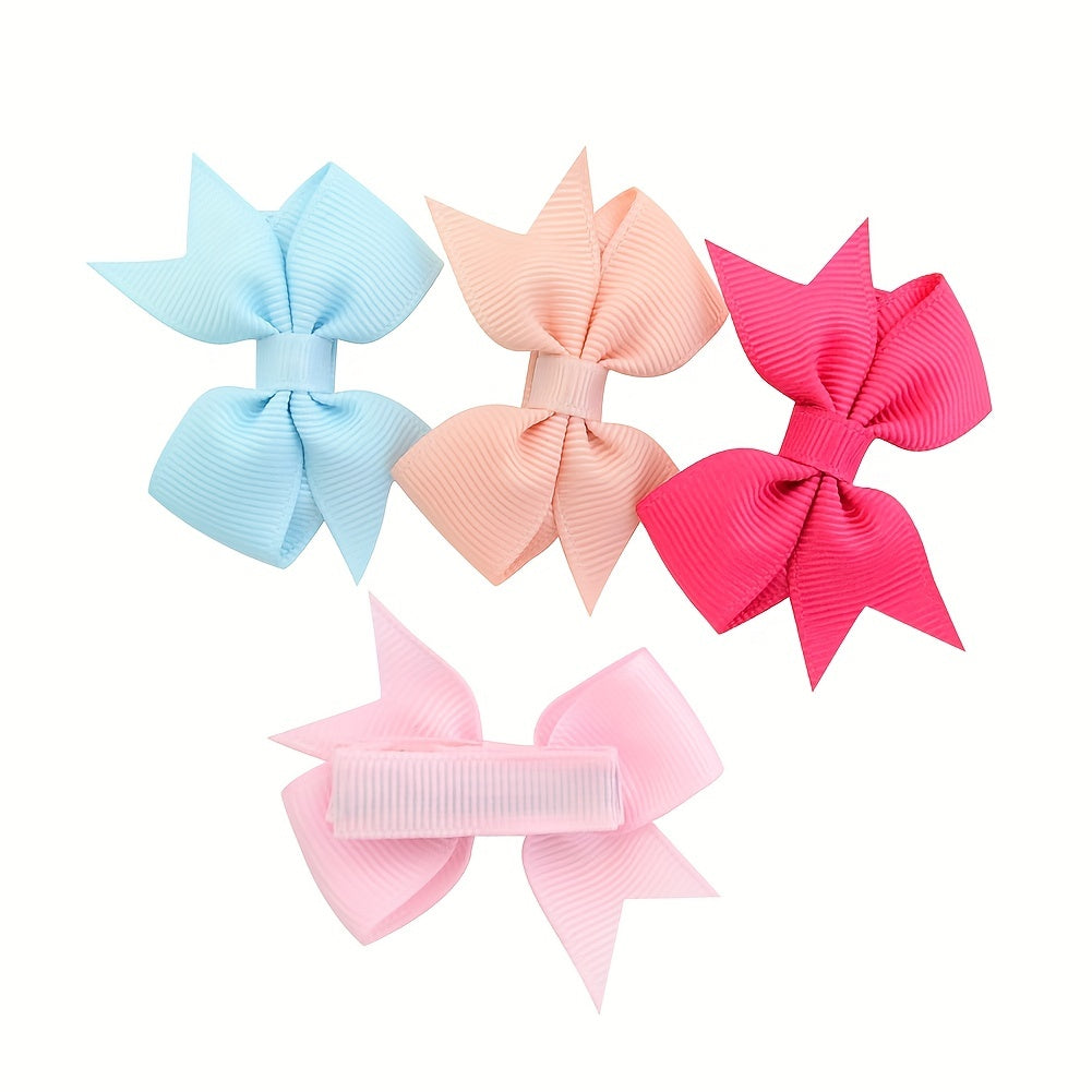 20pcs Small Bowknot Hair Clip Baby Girl Hair Accessories