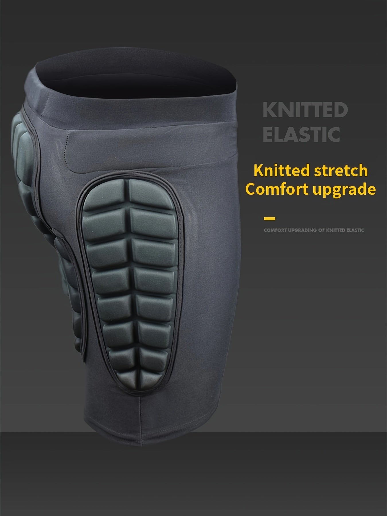 Breathable 3D Hip Padded Impact Shorts for Skating