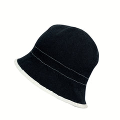 Cotton Bucket Hat Solid Sunscreen Foldable Cloche Women Outdoor