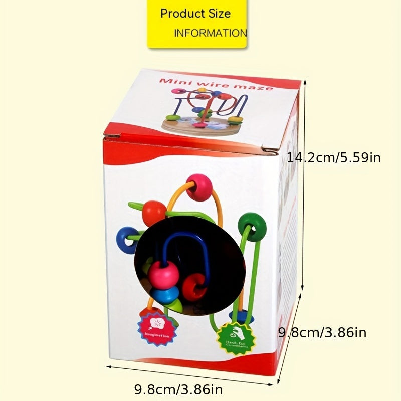 Kids Bead Stringing Toy Educational Building Blocks