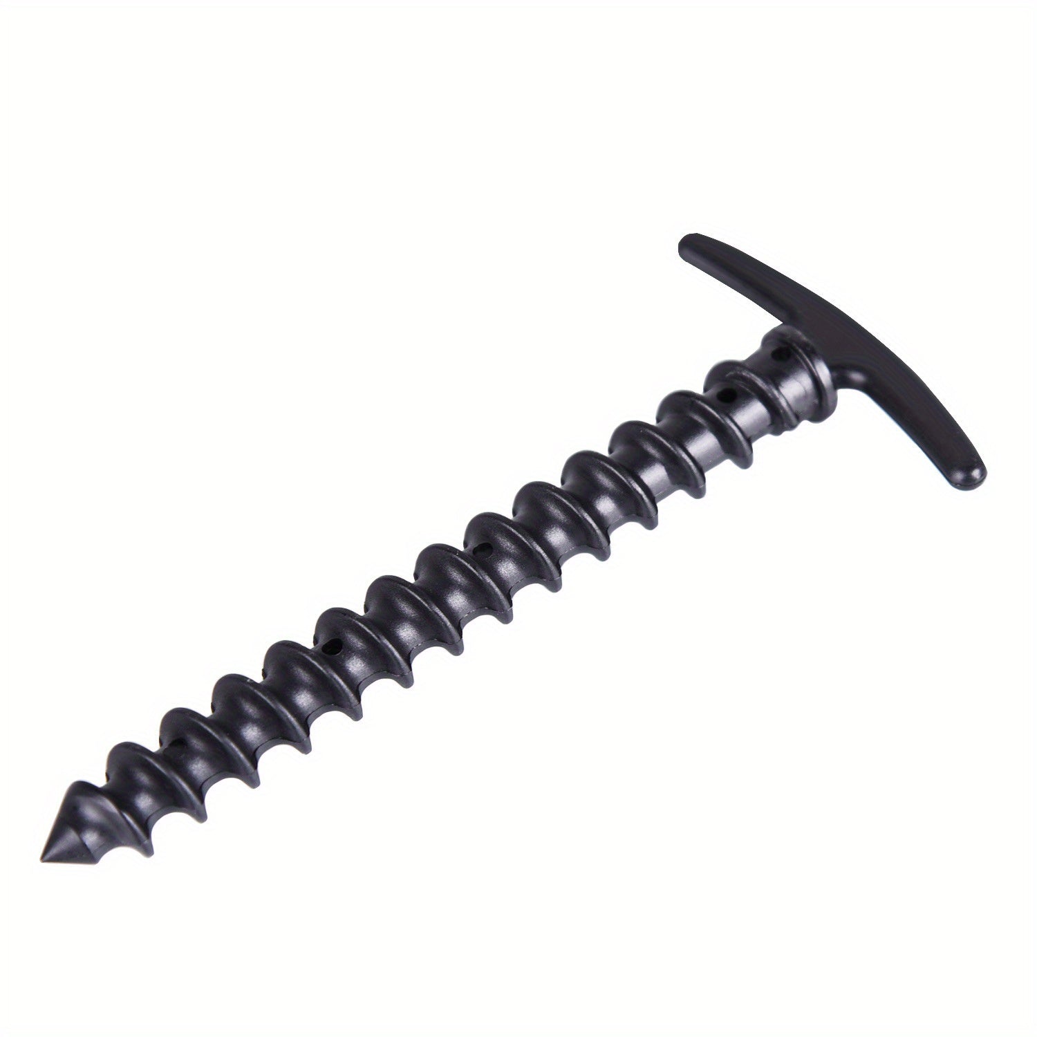 5pcs Outdoor Nylon Windproof Tent Nails Lightweight T Shaped Camping Screw Nails