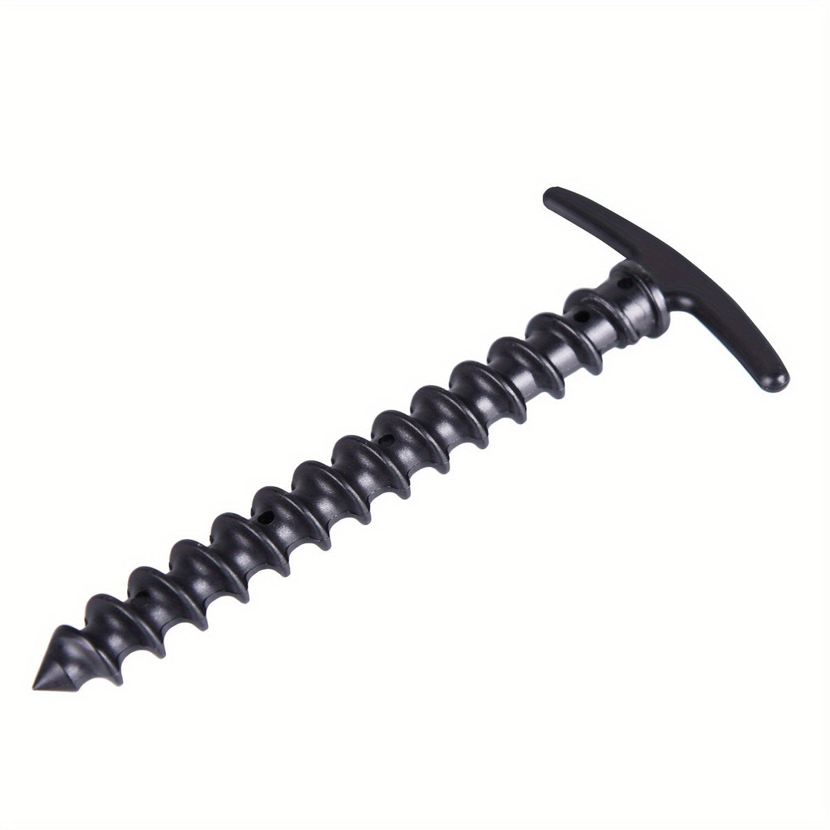 5pcs Outdoor Nylon Windproof Tent Nails Lightweight T Shaped Camping Screw Nails