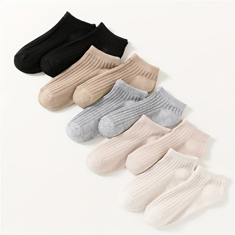 10 Pairs Low Cut Ankle Socks Women's Stockings